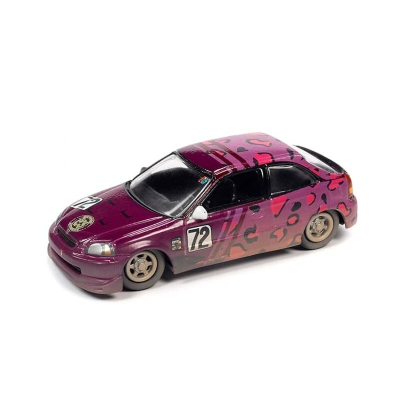 HONDA Civic - #72 Endurance Racing - 1998 - purple - Johnny