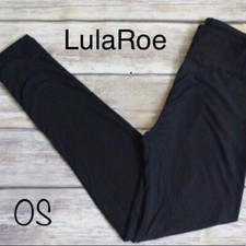 Brand New LulaRoe Black Leggings One Size OS
