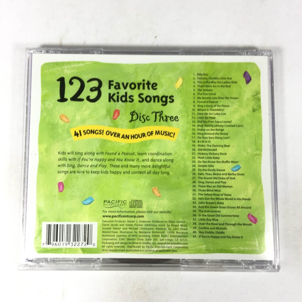 123 Favorite Kids Songs 3, Various Artists - CD | eBay