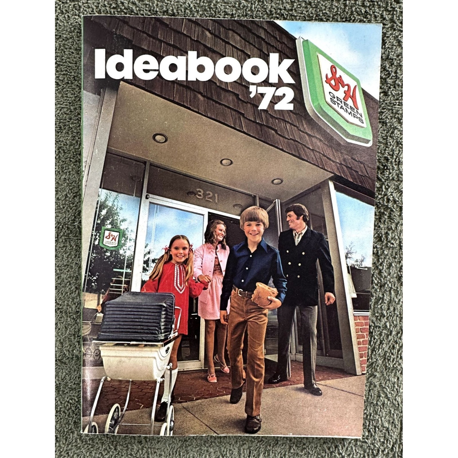 Vintage S&H Green Stamps Ideabook Catalog 1972 GoWork Recruitment