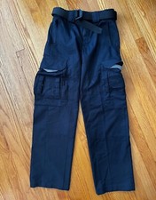 ELBECO UNIFORM 8 POCKET 2 ZIPPED CARGO PANTS E7024R MIDNIGHT NAVY 29x31 Reg