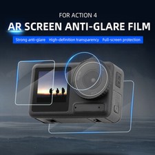 AR Screen Anti-Glare Film Lens HD Transparent Protector for DJI OSMO ACTION 4