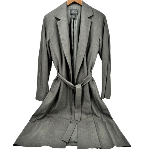 2025AW Women New Sacai Luck Patchwork Hooded Trench Coat Casual