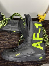 Nike Sf Air Force 1 High Black Volt 