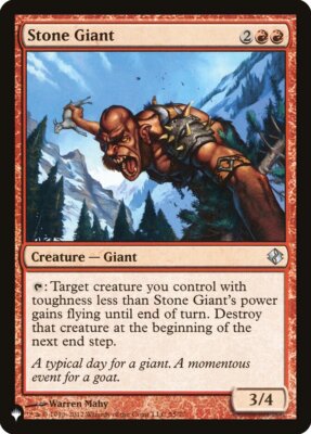 Stone Giant The List XQX MTG Magic