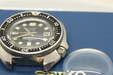 New Glass Crystal Seiko 6105-8110 6105-8119  Flat Top High Dome Swiss 