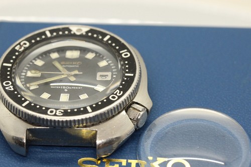 New Glass Crystal Seiko 6105-8110 6105-8119 Flat Top High Dome Swiss