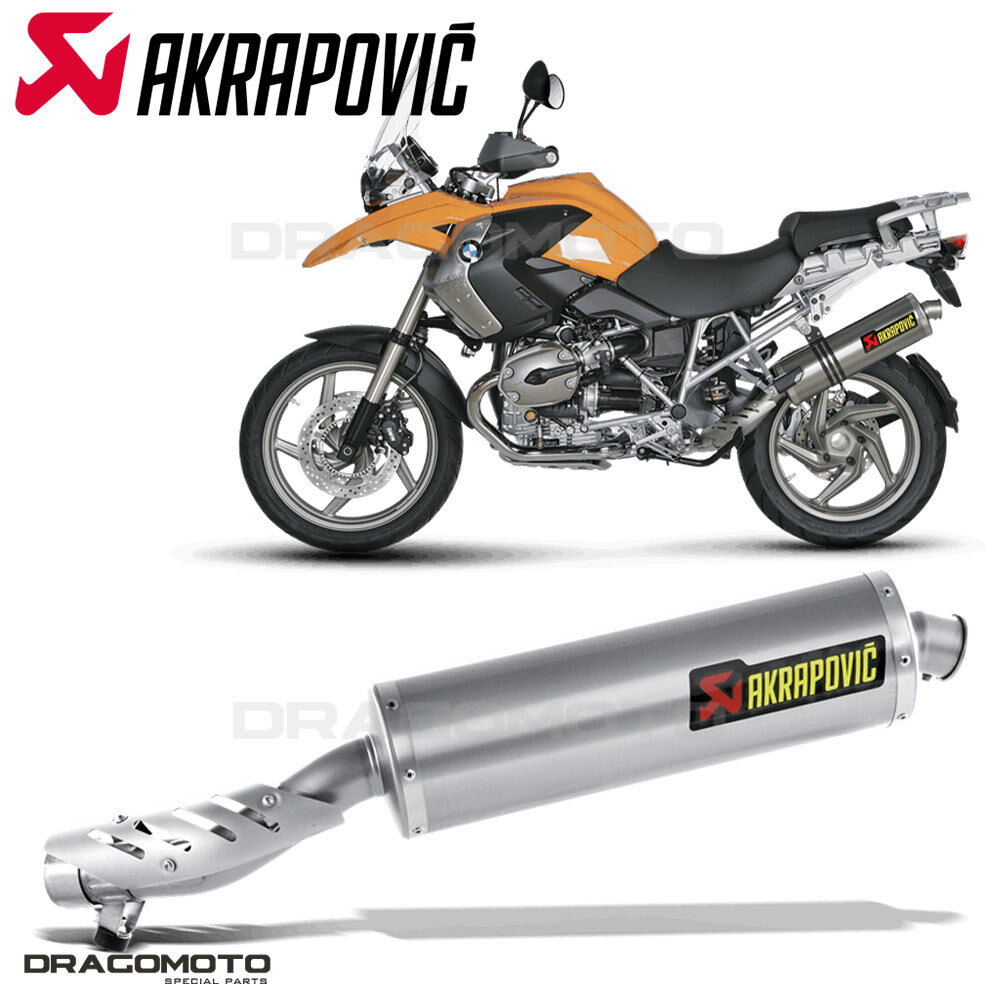 BMW R 1200 GS 2004-2009 Exhaust AKRAPOVIC Titanium S-B12SO2-HLTT