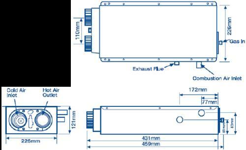 PROPEX HEATSOURCE EXTERNAL HS2211 BLOWN AIR HEATER SINGLE OUTLET KIT | eBay