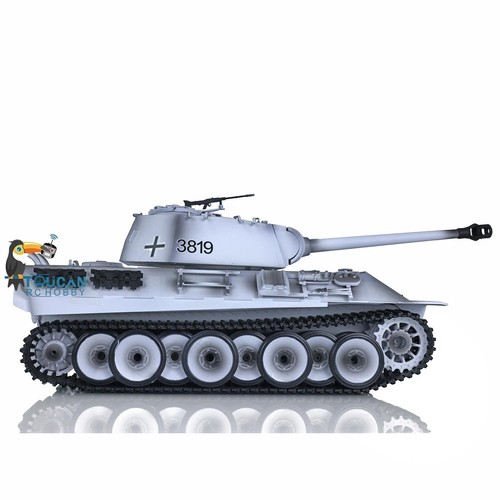 Henglong 1/16 Snow 7.0 Piste Metallo Personalizzate Ruote Pantera RTR RC Serbatoio 3819 - Foto 6 di 12