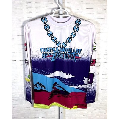 Awful Lot of Cough Syrup Moto Style Jersey Esskeetit Size  M Sold Out Colab