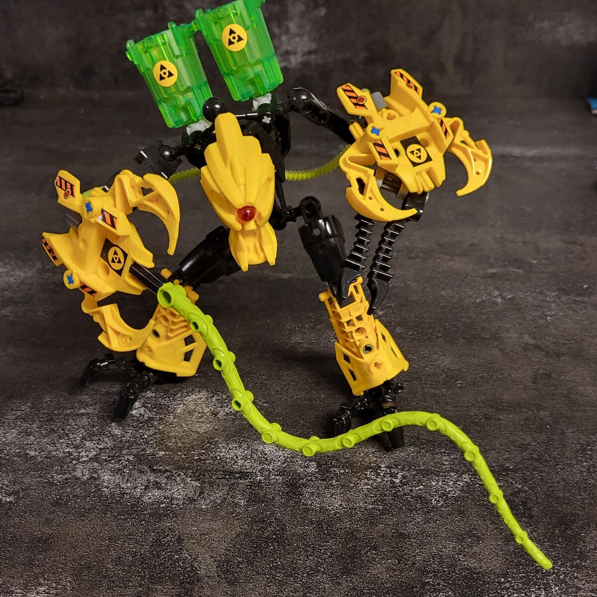 Lego MELTDOWN Bionicle Toxic Hero Factory Figure 2010 Retired Built Loose | eBay