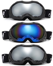 Mens Ski Goggles Snow Goggles Anti Fog Dual Lens UV Protection "Cross-Rocket"