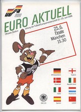 Orig.PRG   European Championship GERMANY 1988   FINAL   USSR - NETHERLANDS  !!!!