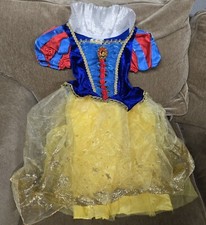 Disney Store Snow White Xxs 2/3 Princess Costume Halloween Dress Girls