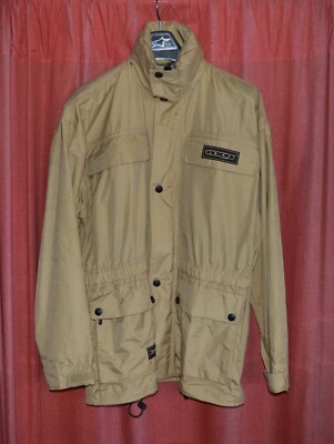 GIACCA JACKET ANTIPIOGGIA MOTO SCOOTER CITTA AXO METROPOLITAN TESSUTO BEIGE  S | eBay