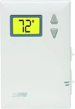 Lux Pro PSD010B Mechanical Non-Programmable Thermostat; 1 Heat Only; without Fan