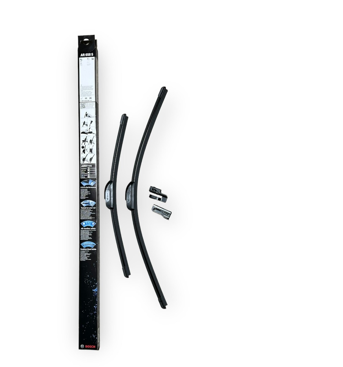 Bosch Direct Connect Wiper Blade Set (Pair) – 20" & 19" – OEM Quality