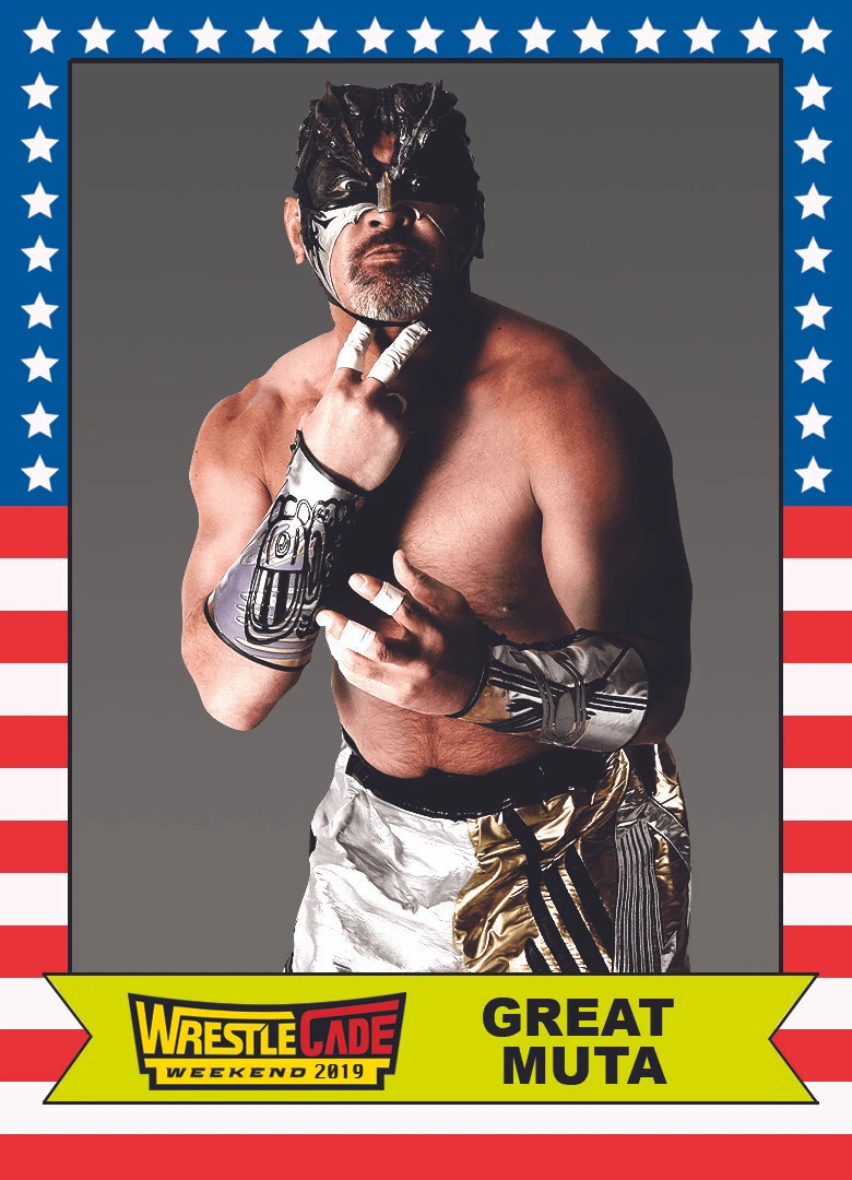 【セール中】【ケース付き】 GREAT MUTA WWE 新日本プロレス 伟大的穆塔摔跤爱好者服装和纪念品| eBay