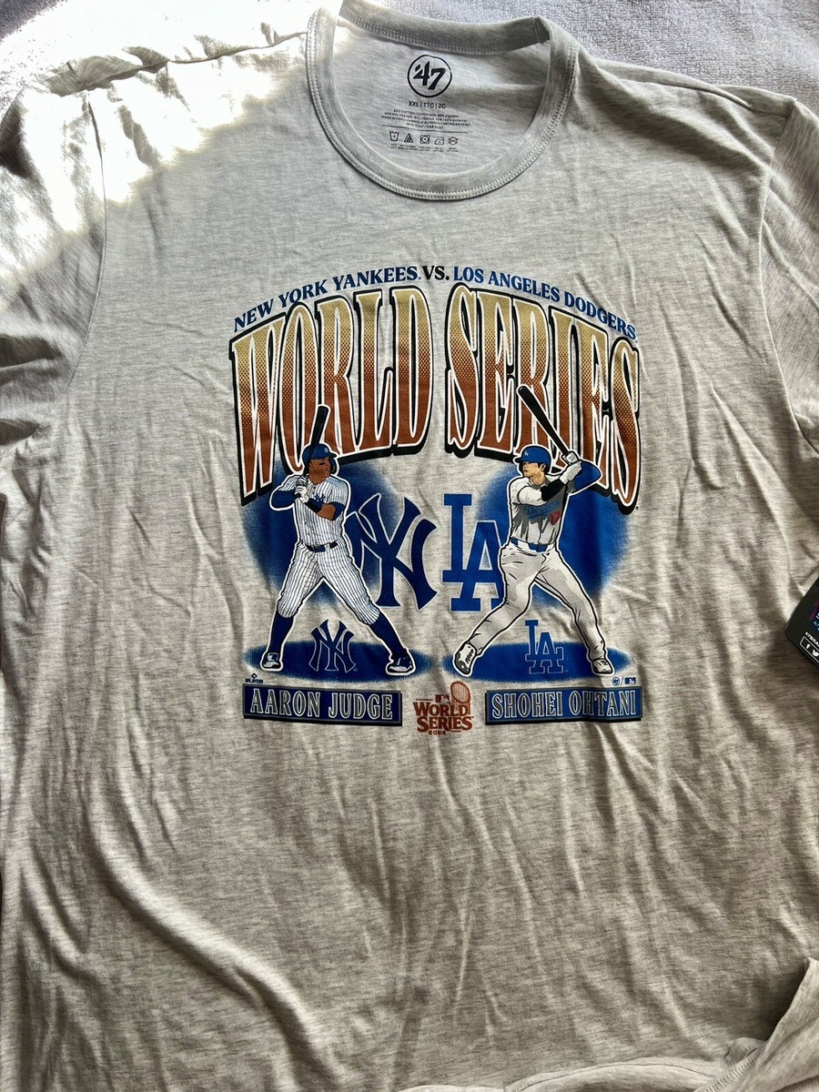 NY YANKEES SHIRT XXL WORLD SERIES 2024 JUDGE OHTANI LA NY YANKEES SHIRT XXL WORLD SERIES 2024 JUDGE OHTANI LA