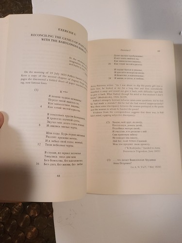 Five Russian Poems Exercises In A Theory Of Poetry By Daniel Laferriere 1977 - Picture 6 of 9