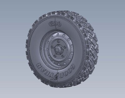 Legend Production (LF-1228) 1:35 Wolf W.M.I.K Aggressive Tread Pattern Wheels