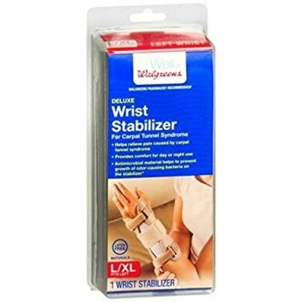 1 Deluxe Wrist Stabilizer for Carpal Tunnel Syndrome Walgreens BRAND