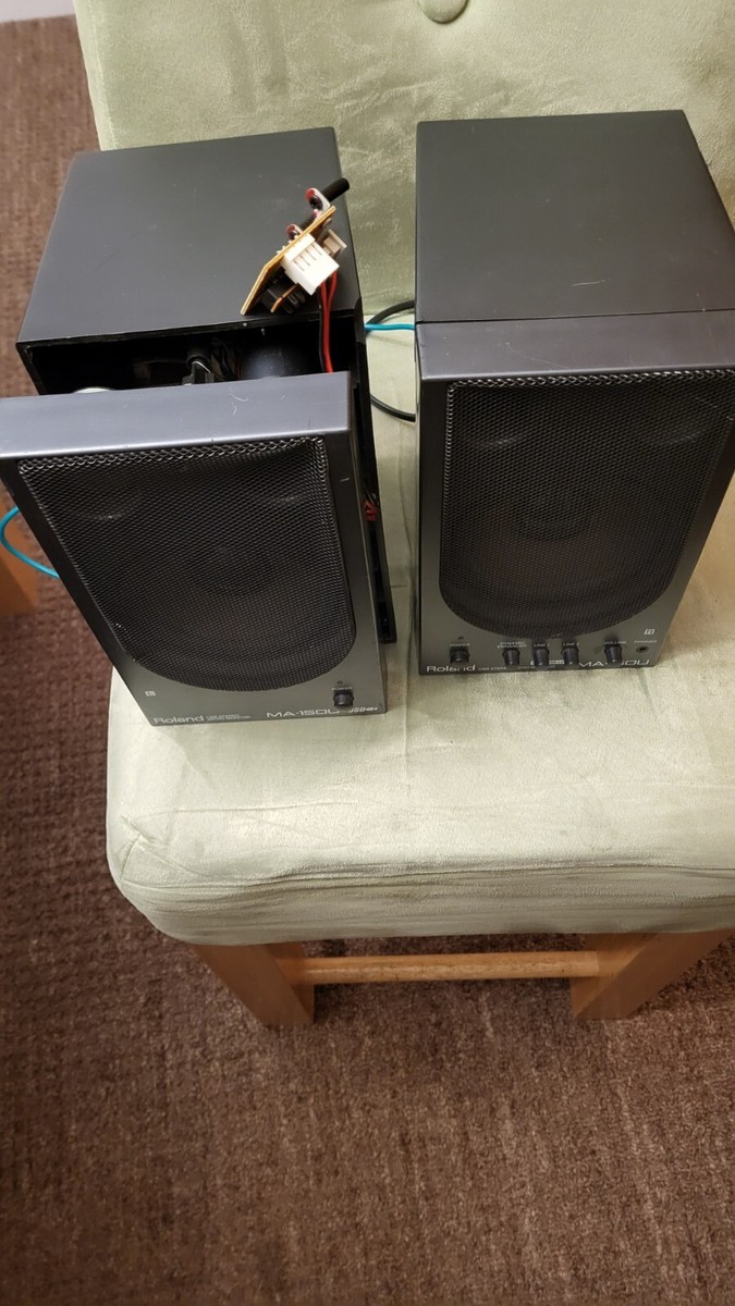 希少❤️Roland MA-150U STEREO MICROMONITOR Roland MA-150U Activefield Monitor Speakers (pair, right and