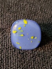 Stained Glass Art Ring Adjustable Handmade One Of A Kind Madison Glass New