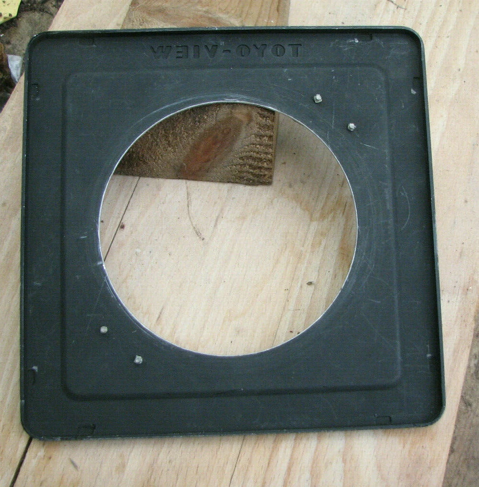 Toyo Monorail 158mm fit lens board panel adaptor to De vere 504 plate - Image 3 of 4