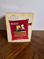 Hallmark Keepsake 2004 Love to Dance! Snoopy Peanuts Musical Christmas Ornament