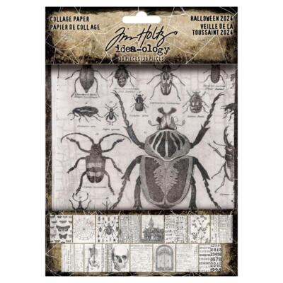 Tim Holtz Idea-ology - Collage Paper Halloween 2024, TH94393