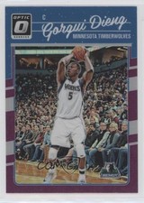 2016-17 Panini Donruss Optic Purple Prizm Gorgui Dieng #129 5m1