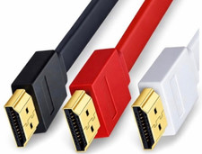 FLAT HDMI Cable v2.0 0.5M/1M  2M/3M/5M/ 7M-10M/15M High Speed 4K 2160p 3D Lead