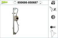 Fensterheber Valeo 850686 FüR Ducato Fiat Peugeot CitroËN Boxer Bus 100 Multijet