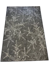 Snowflake Navy Flatwoven Rug by Ruggable Cover Only 6'x9'