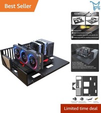 DIY Gaming Computer Case Open Chassis Rack for E-ATX/ATX/M-ATX/ITX Motherboards