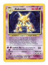 alakazam pokemon card 1st edition  Base Set First #1 such as discarding Energy cards Alakazam - Base Set (Shadowless)