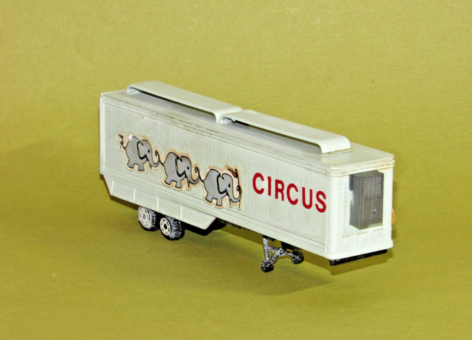 ho CIRCUS / CARNIVAL OFFICE SEMI TRAILER - Model Train Circus Layouts ...