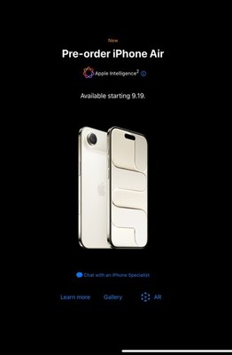 Apple iPhone Air - 256 GB - Light Gold (Unlocked) for sale online