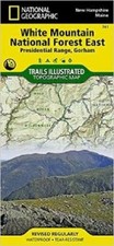 Nat Geo Maps White Mountain National Forest East Map (Presidential Range (Map)