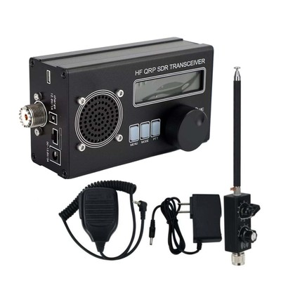 8-Band Mini USDR USDX HF QRP SDR Transceiver SSB/CW Mic Ptt Kurzwellenantenne ff