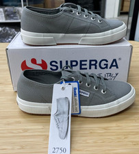 Superga UNISEX 2750 Cotu Classic Grey Canvas ...