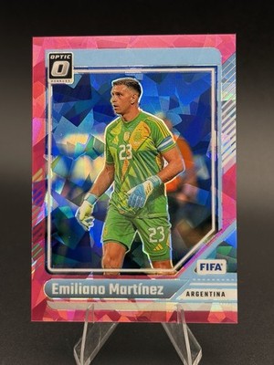 2024-25 Donruss Emiliano Martinez # 76 PurplE 23/25 Argentina JERSEY MATCH!!