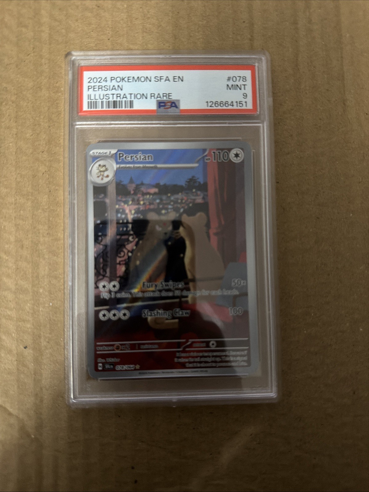 Persian 078/064 Illustration Rare Shrouded Fable #078 MINT PSA 9