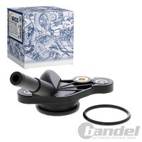 Vaico KÜHlmittelflansch Wasserpumpe Passend FüR Audi A1 A3 A4 A5 A6 A7 A8 Q2 Q3