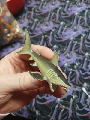 realistic toy great white shark Pvc With Mouth Open Ready To Eat Some Chum