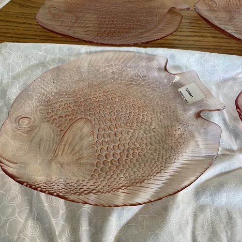 Squisiti piatti vintage a forma di pesce vedi se 4 Made in Italy