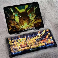 Pokémon pikachu 130keys PBT Keycap Set for M...