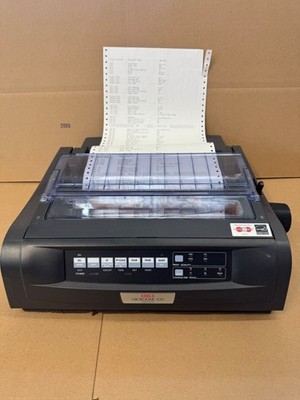 Re Conditioned Oki MICROLINE 420 Black Oki Data Dot Matrix Printer